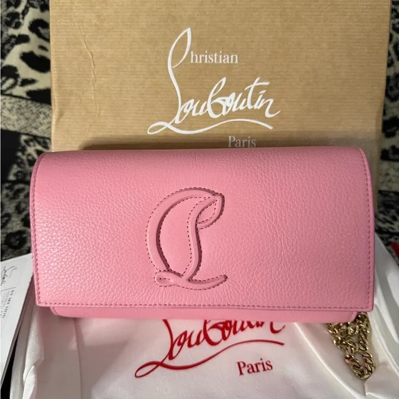 Christian Louboutin By My Side leather wallet-on-chain - NWT - Picture 1 of 9